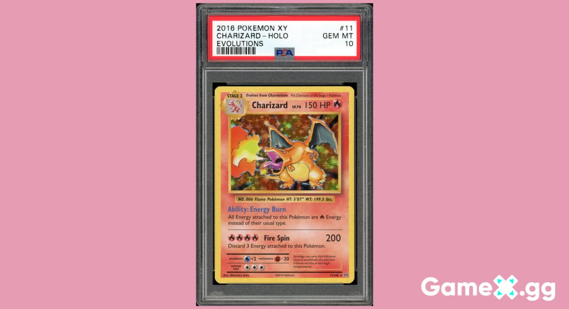 xy evolutions charizard psa 10