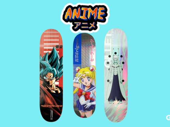 Anime Skateboard Decks