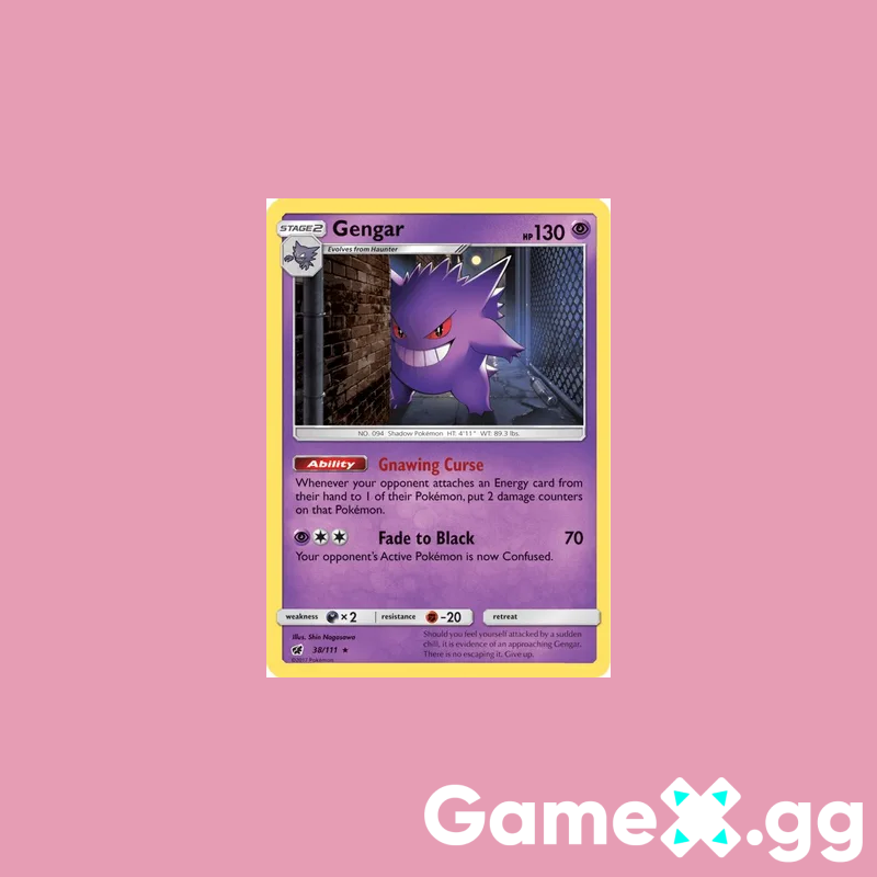 Every Gengar Card, Ranked by How Easy it Was to Draw