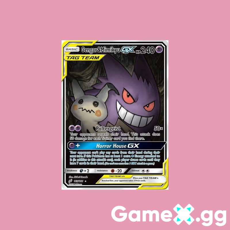 Gengar and Mimikyu GX Team Up 165