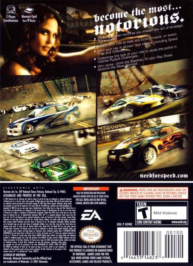 Need for Speed: Most Wanted (2005) Need for Speed: Most Wanted (2005) -  World of Longplays