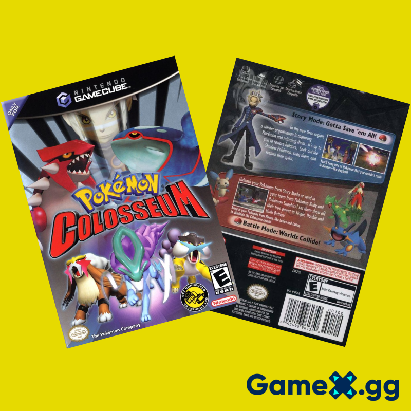 Pokemon Colosseum Gamecube