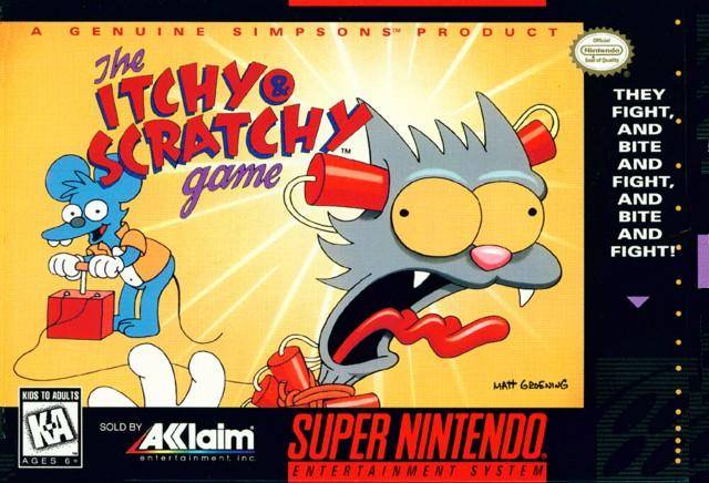 The Itchy & Scratchy Game SNES