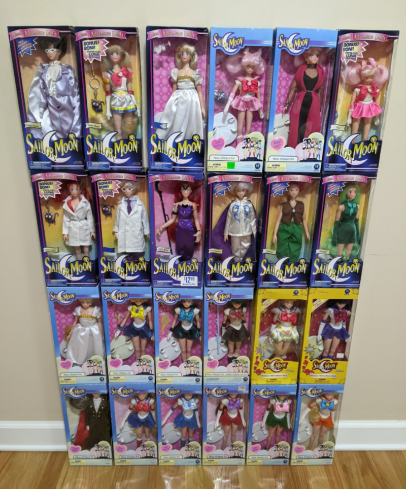 Sailor moon on sale collectible figures