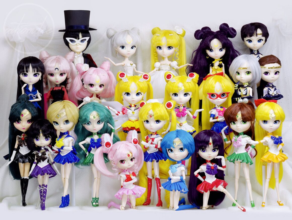 Sailor Moon Pullip Dolls Complete Set