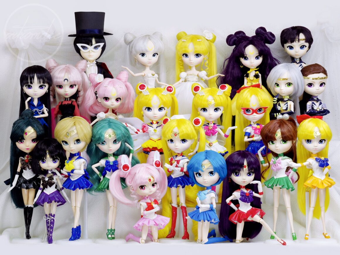 Sailor Moon Pullip Dolls Complete Set