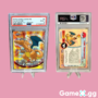 Pokemon Topps Chrome Tekno Charizard Card PSA 9