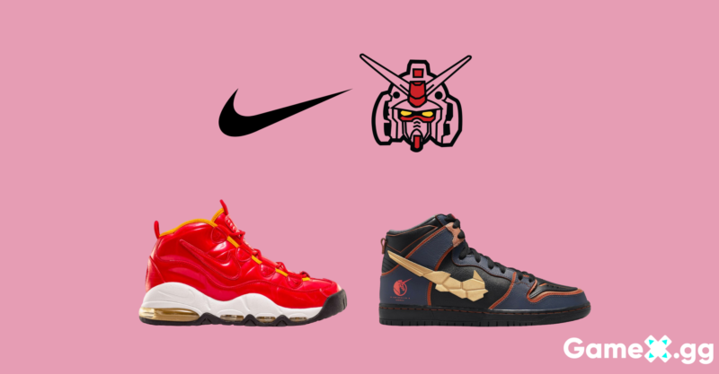 Gundam shoes nike dunks