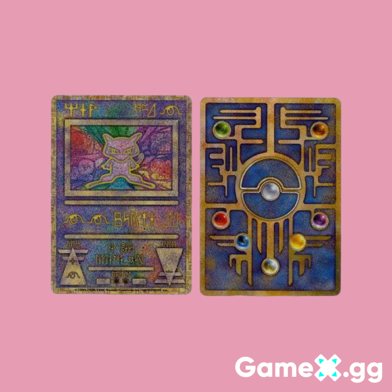 Ancient mew front and back