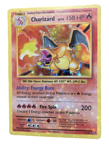 charizard holo bleed