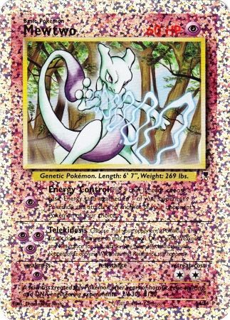 Mewtwo Box Topper Card